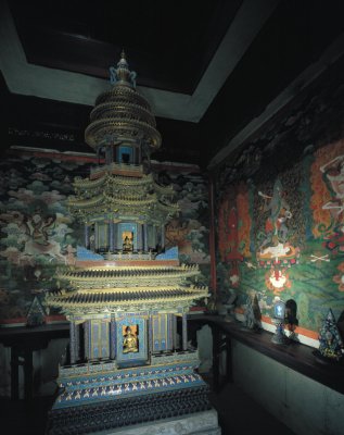 图片[2]-Qianlong style filigree enamel pagoda-China Archive